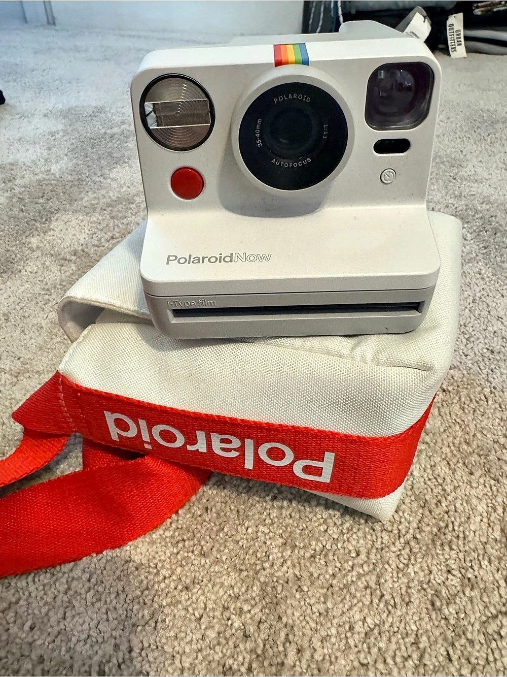 Polaroid Now Generation 1 i-Type Instant Camera White & Red